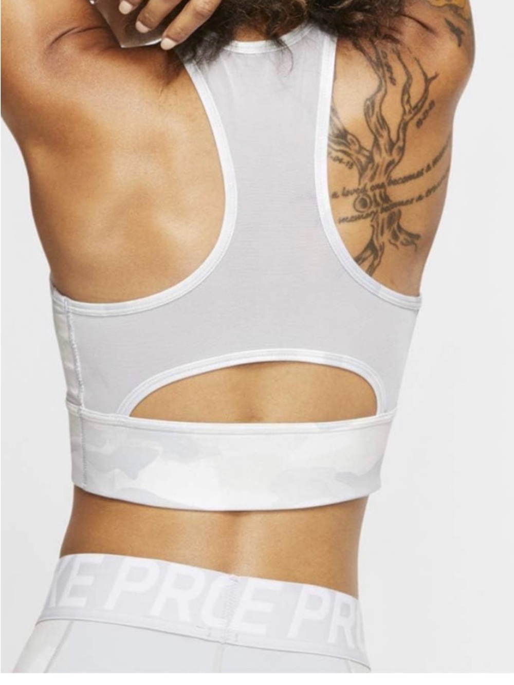Nike Dri-FIT Light Gray Sport Tank and Leggings - Picture 2 of 12